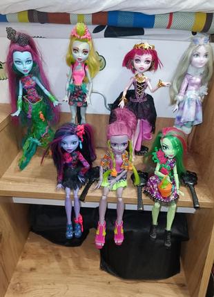 Набор 3 куклы кукла монстер хай monster high дракула 3