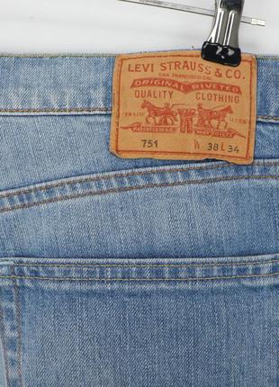 Мужские брюки джинсы levis 751 оригинал [ 38x34 ]6 фото
