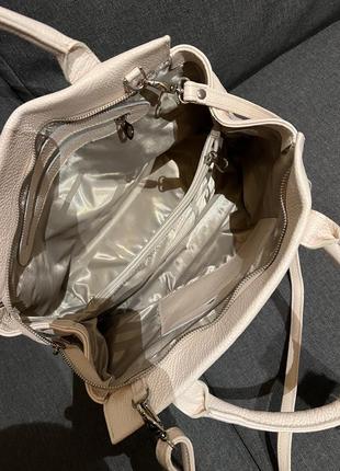 Жіноча сумка з натуральної шкіри2 фото