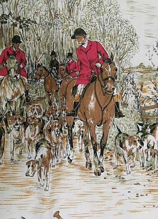 Платок "королевская охота"(италия)