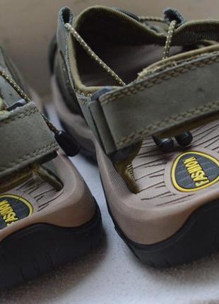 Кожаные треккинговые кроссовки мокасины сандали сандалии р. 44/45 28,8 см8 фото