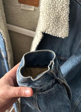 Levi’s levis premium джинсовая куртка шерпа wrangler lee8 фото