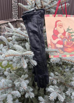 Жіночи шкіряни перчатки