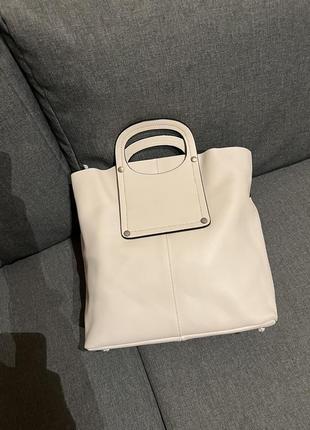 Жіноча сумка з натуральної шкіри3 фото