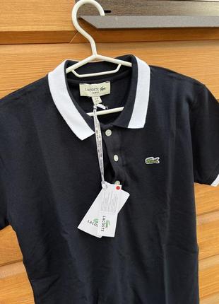 Футболка поло в стилі lacoste3 фото