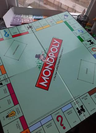 Монополія класична, англійська, хасбро оригінал, monopoly hasbro