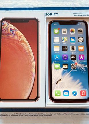 Iphone xr 256gb coral neverlock2 фото