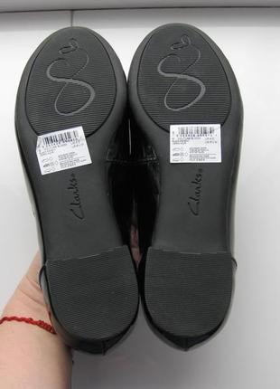 Туфли,балетки clarks, р.36-37 стелька 23,5см8 фото