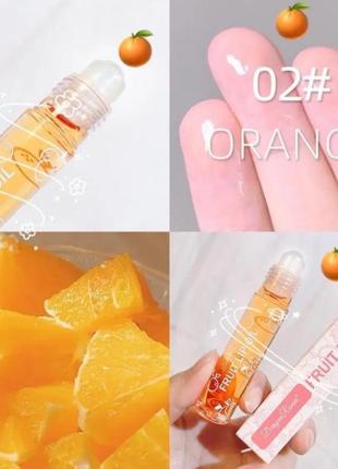 Масло для губ с запахом и вкусом фруктов