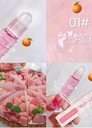 Масло для губ с запахом и вкусом фруктов