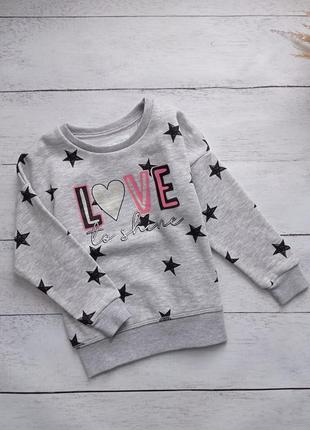 Кофта, худі світшот утеплений primark 2-3 роки