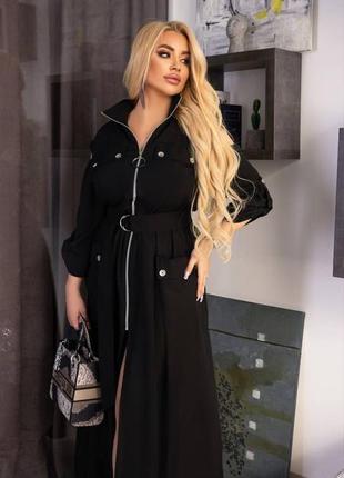 Сукня в стилі спорт- шик довжиною максі!8 фото