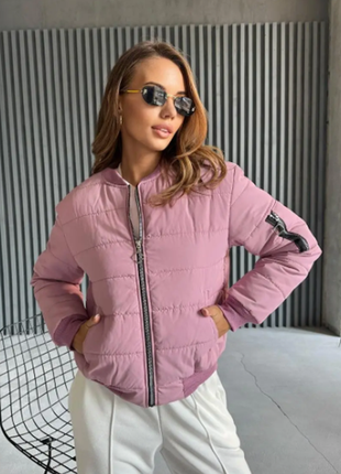 Куртка-бомбер женская демисезонная 4цвета s, м, l, xl, 2xl sv482iве