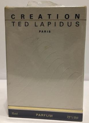 Духи из 80 хх creation ted lapidus creation оригинал винтаж