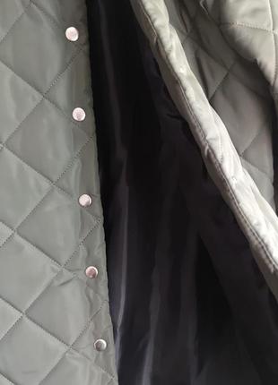 Курточка демі 46/48  розміру (колір хакі)4 фото
