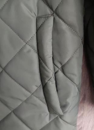 Курточка демі 46/48  розміру (колір хакі)5 фото