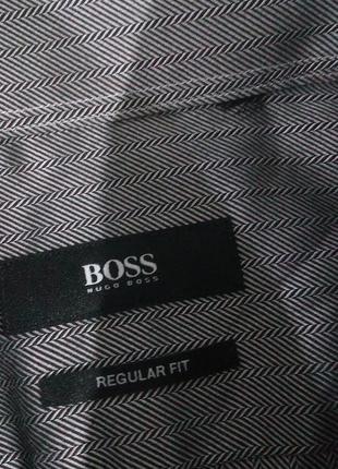 Рубашка в ёлочку hugo boss5 фото