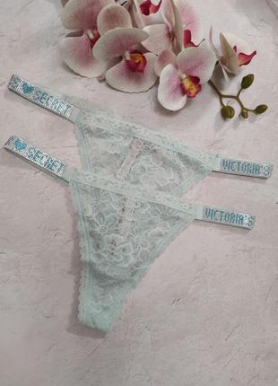 Оригинал трусики с камнями victoria ́s secret виктория сикрет