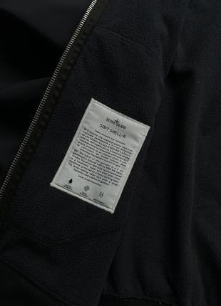 Куртка ветровка харрингтон stone island soft shell gore-tex gtx водозащитная оригинал7 фото