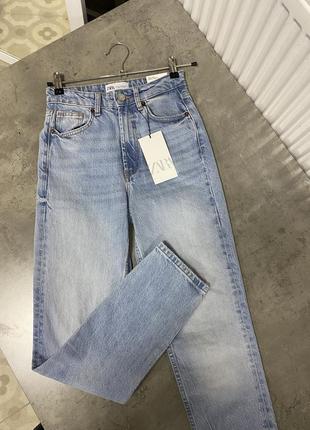 Джинси мом зара, mom jeans zara4 фото