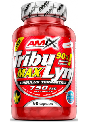 Тестостеринові бустери amix tribulyn 90% 750mg, 90 капс