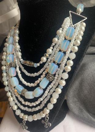 Ожерелье в украинском стиле, ожерелье в этно стиле2 фото
