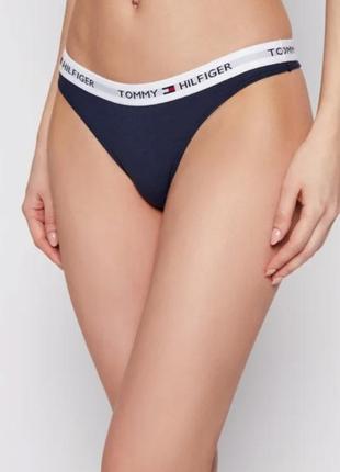 Стрінги tommy hilfiger cotton iconic