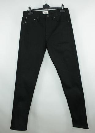 Якісні щільні джинси jack & jones rdd japanese premium selvedge black denim2 фото