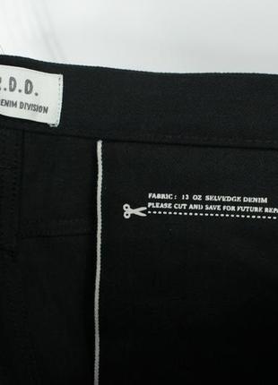 Якісні щільні джинси jack & jones rdd japanese premium selvedge black denim8 фото