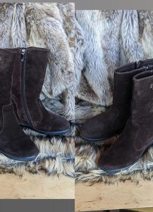 Сапоги fellini ботинки черевики зимові овчина3 фото