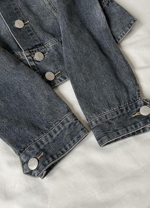 Куртка джинсовая джинсовая винтаж ретро y2k гранж3 фото