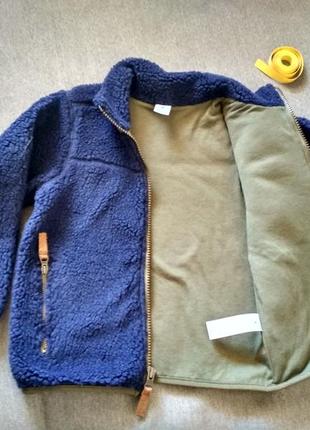 Куртка деми бомбер меховой кофта carter's (картерс), сша, мальчику на 3-4 года4 фото