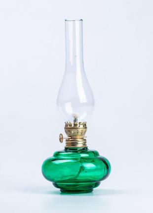 Гасова лампа світильник зі скла маленька