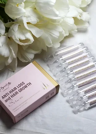 Сироватка проти випадіння та для росту волосся, 10 ампул по 10 мл, top beauty (00122)