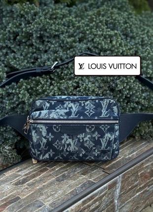 Louis vuitton роскошная оригинальная дизайнерская поясная сумка бананка