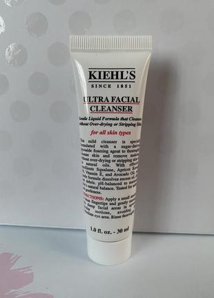 Очищающий гель для умывания, kiehl`s ultra facial cleanser