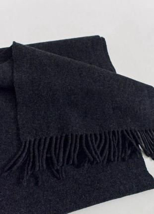 Вовняний шарф, палантин 100% шерсть3 фото