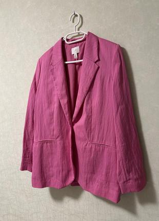 Базовый пиджак от h&amp;m 🌸💕🫶🏻 цвета барби2 фото