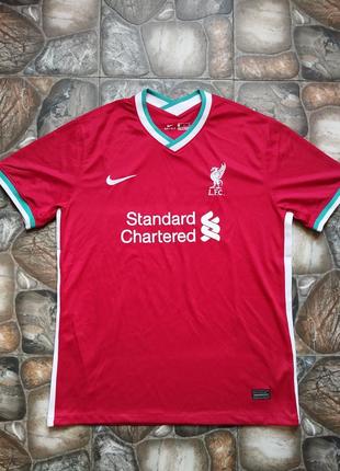 Футболка nike fc liverpool 20/21 jersey red