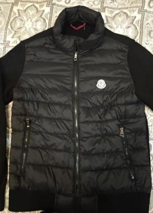 Куртка -ветровка легкий пуховик moncler3 фото