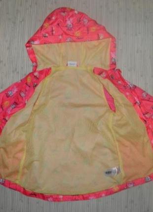 Обнова!! куртка nutmeg (р.110 на 4 - 5 лет) курточка дождьвик ветровка.3 фото