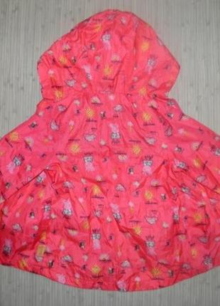 Обнова!! куртка nutmeg (р.110 на 4 - 5 лет) курточка дождьвик ветровка.4 фото