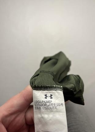 Спортивна футболка under armour the tech camo khaki tee3 фото