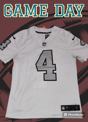 Футболка, jersey nike nfl las vegas raiders, carr