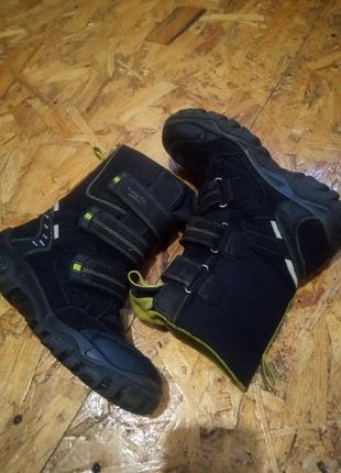 Кожаные замшевые ботинки ботинки на мембрами не промокаемые superfit gore-tex2 фото