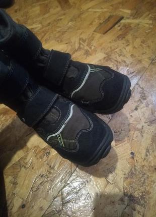 Кожаные замшевые ботинки ботинки на мембрами не промокаемые superfit gore-tex5 фото