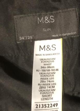 Чоловічі брюки marks & spencer3 фото