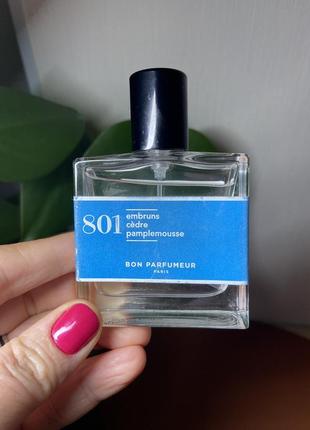 801 sea spray, cedar, grapefruit bon parfumeur парфум туалетна вода ніша