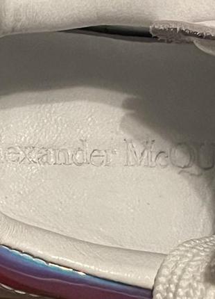 Кроссовки в стиле alexander mcqeen александер маквин white белые10 фото