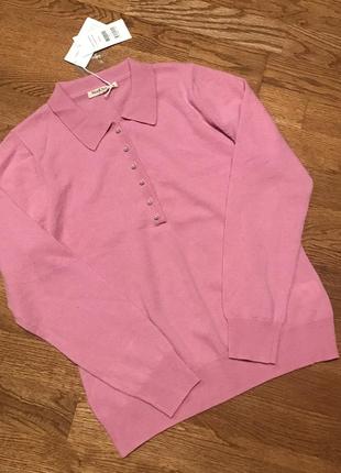 Розовый свитер ( шерсть, кашемир), р. s/36-:384 фото